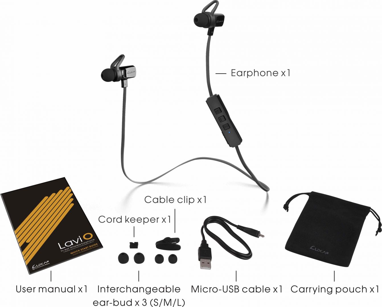 Thermaltake Mobile - LUXA2 Lavi O In-ear Wireless Earphone_4