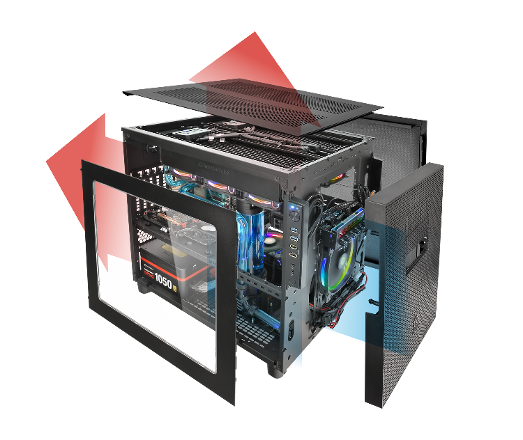 Thermaltake Core X5 Chassis- Outstanding Ventilation