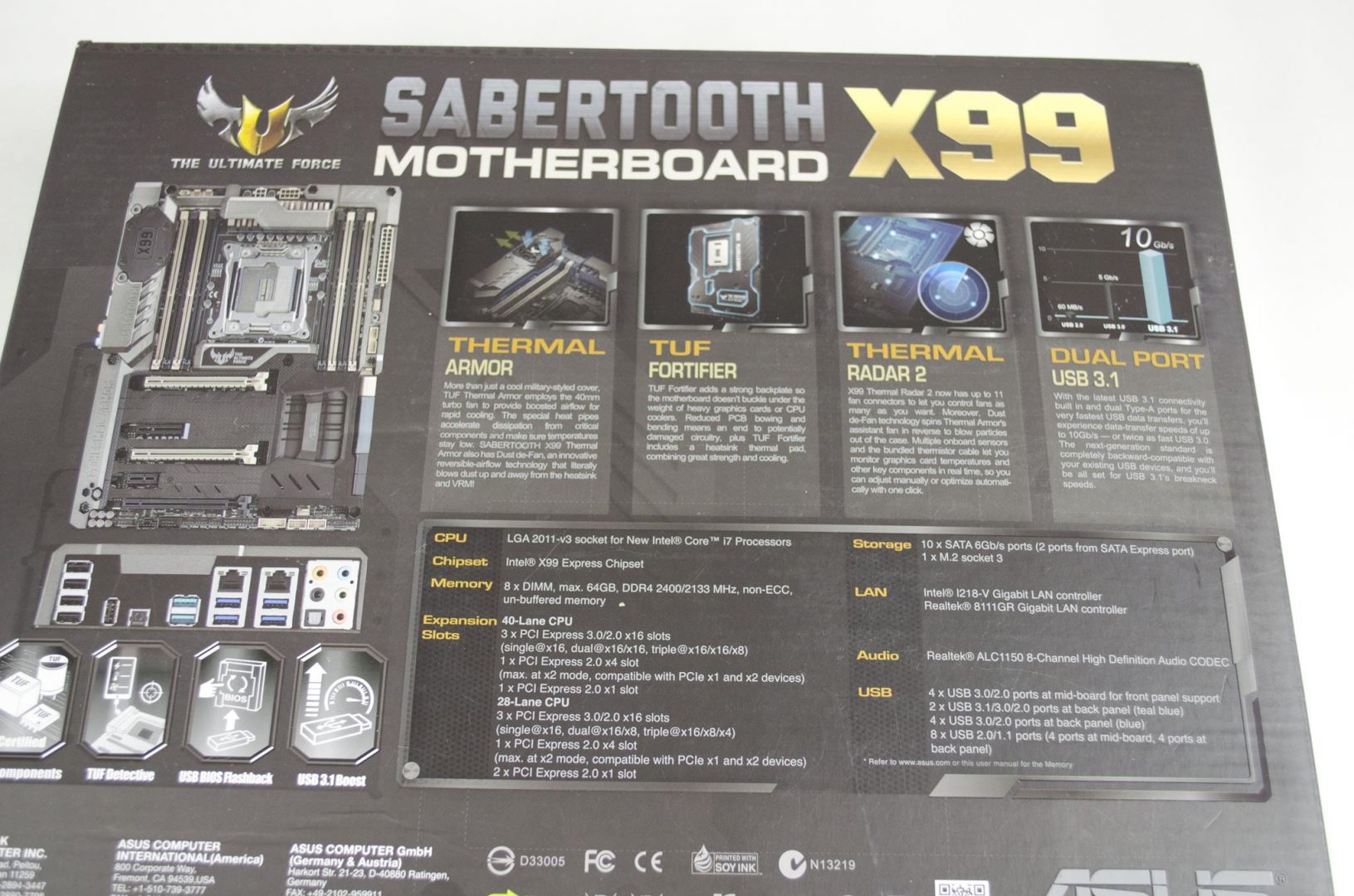 ASUS X99 Savertooth Motherboard Review_1
