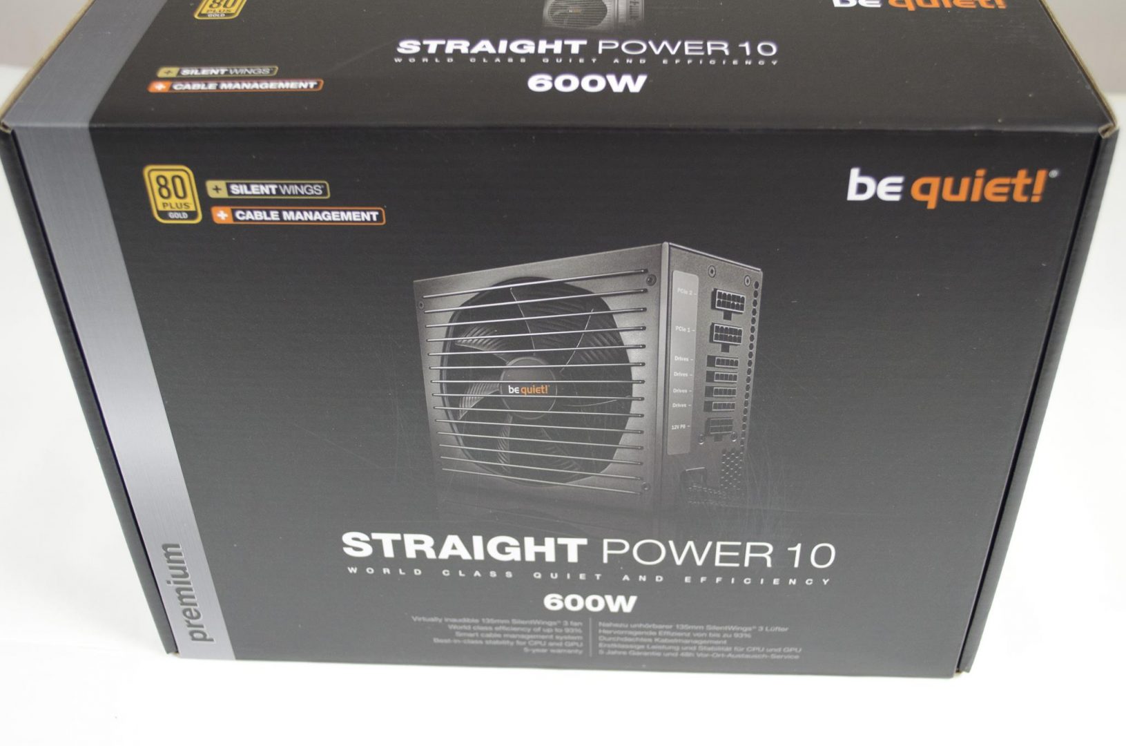 be quiet! Straight Power 10 600W Power Supply