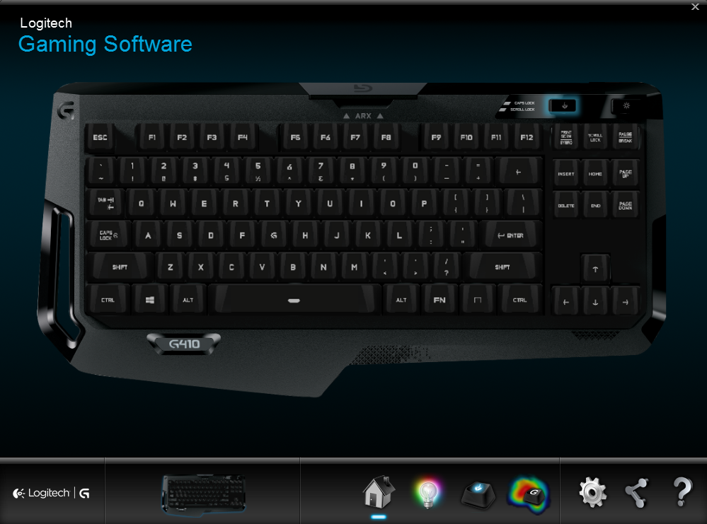 logitech g410 software