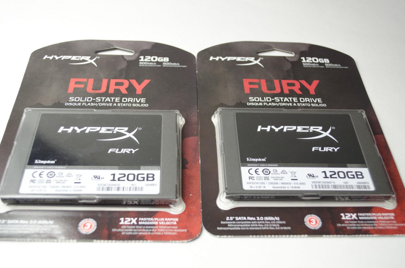 HyperX Fury SSD 120GB