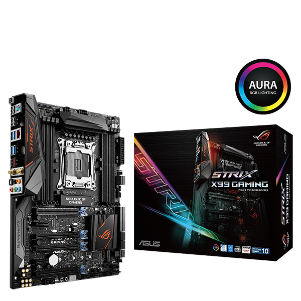 ROG Strix X99 Gaming with color box