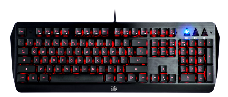 Tt eSPORTS CHALLENGER EDGE Membrane Gaming Keyboard- 1