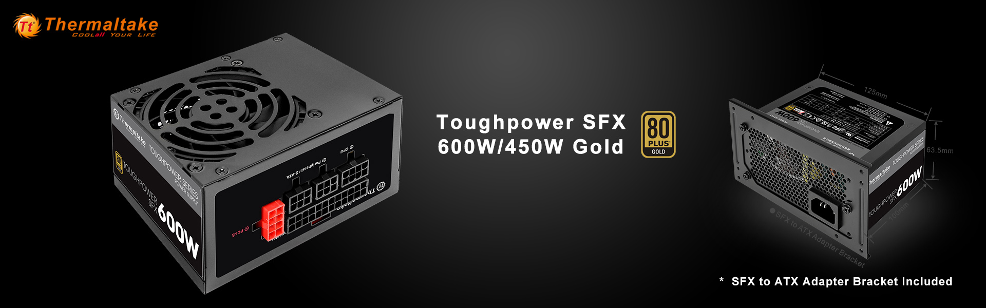 Thermaltake New Toughpower SFX Gold Series