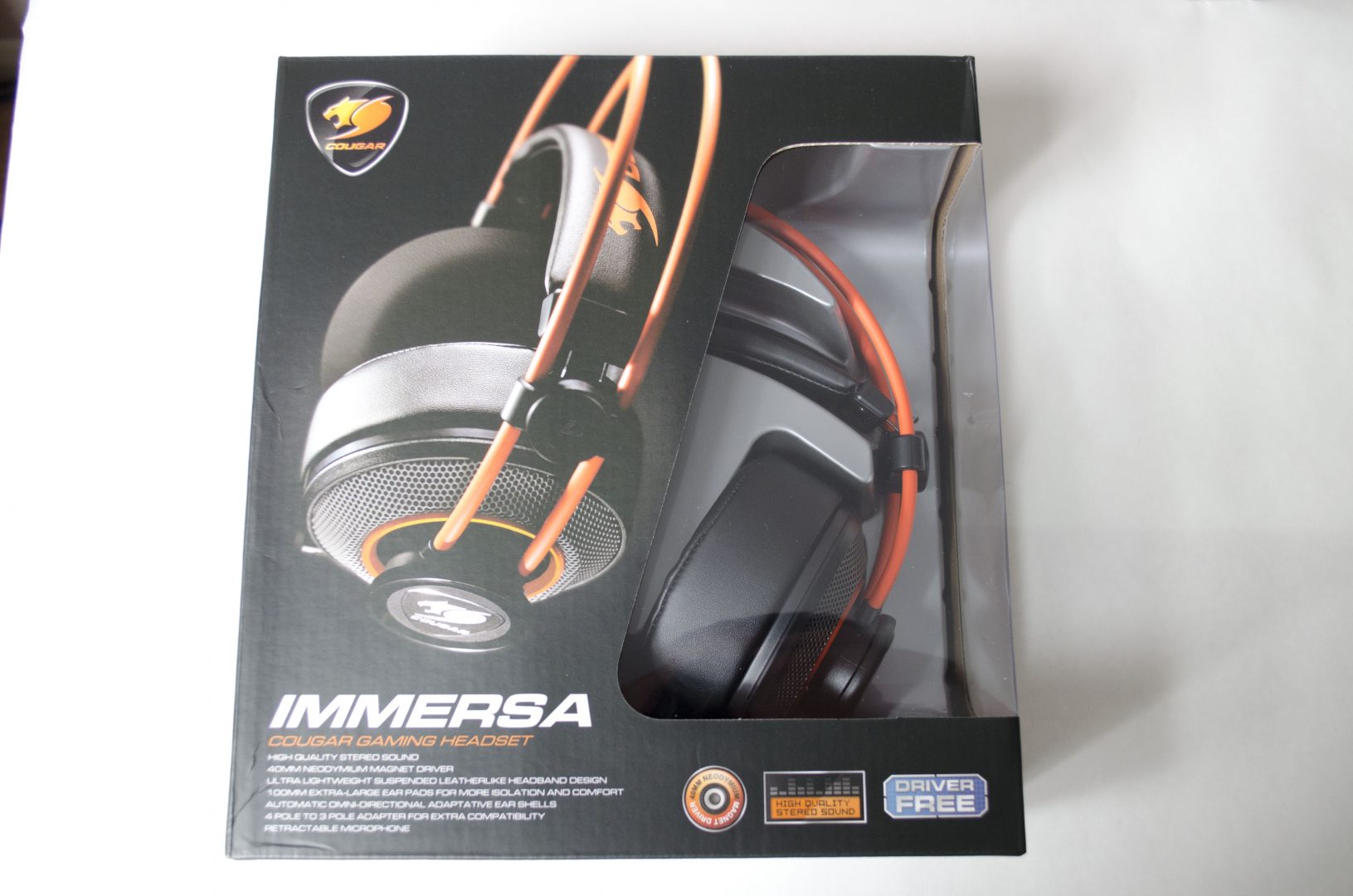 cougar immera headset review