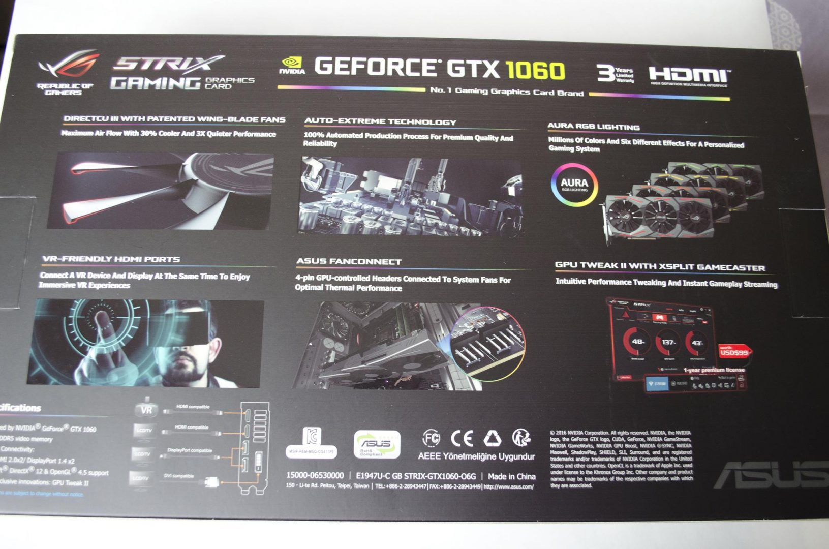 ASUS ROG Strix GeForce GTX 1060_1