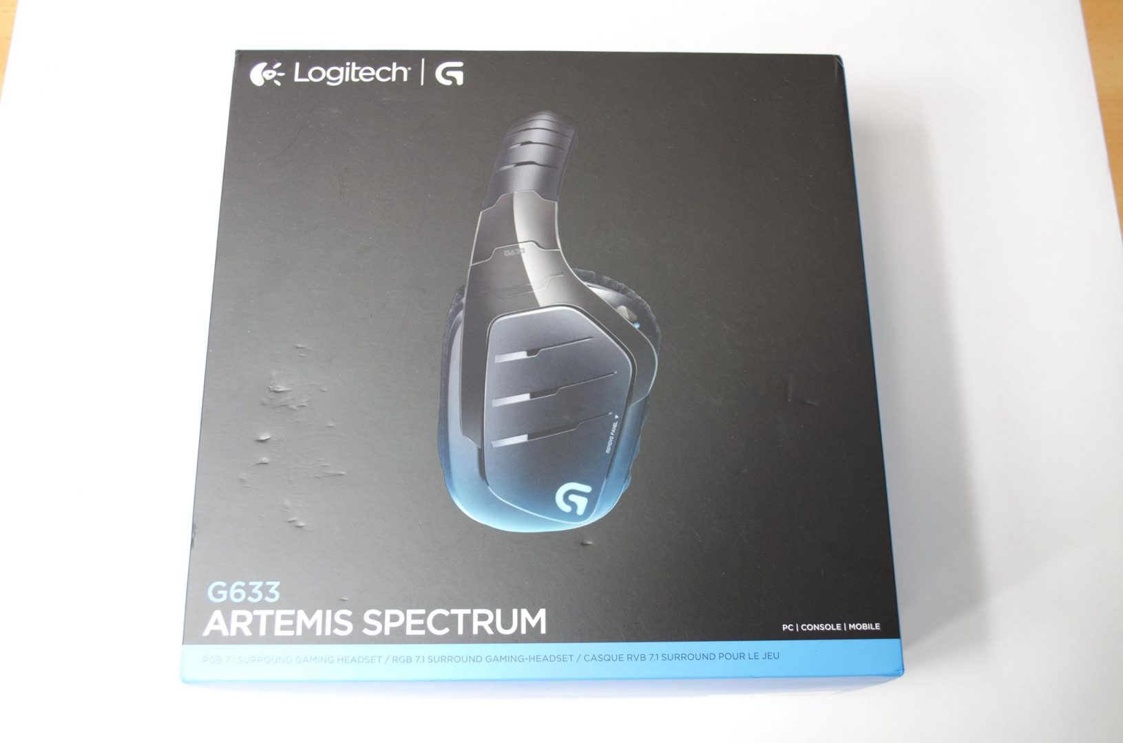 Logitech G633 artemis spectrum rgb 7.1 surround gaming headset review