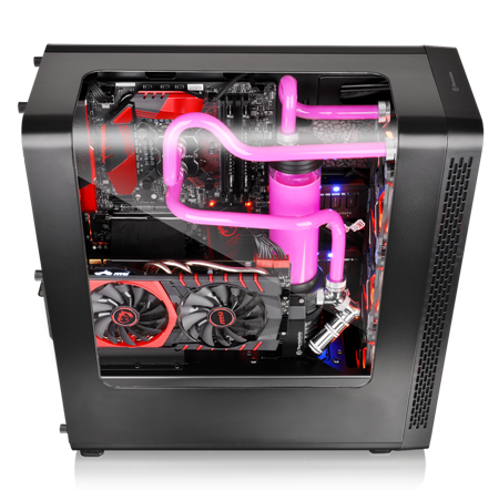 Thermaltake View27 Gull-Wing Window ATX Mid Tower Chassis _3