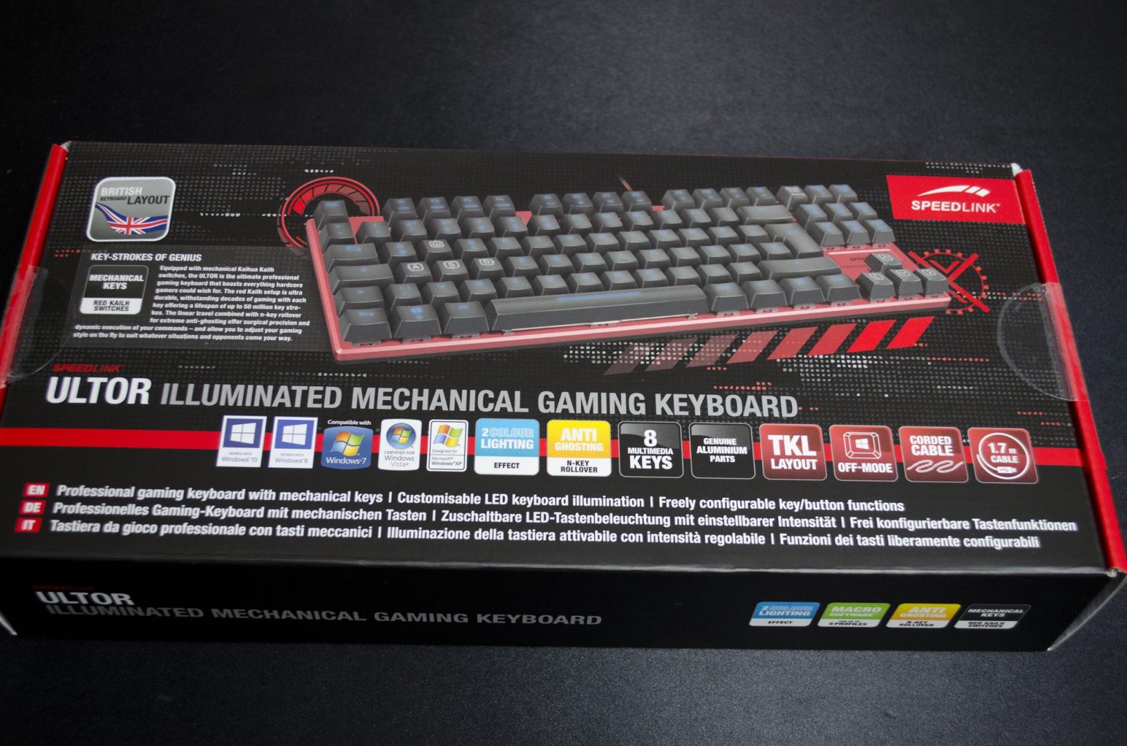 speedlink ultor mechanical keyboard review