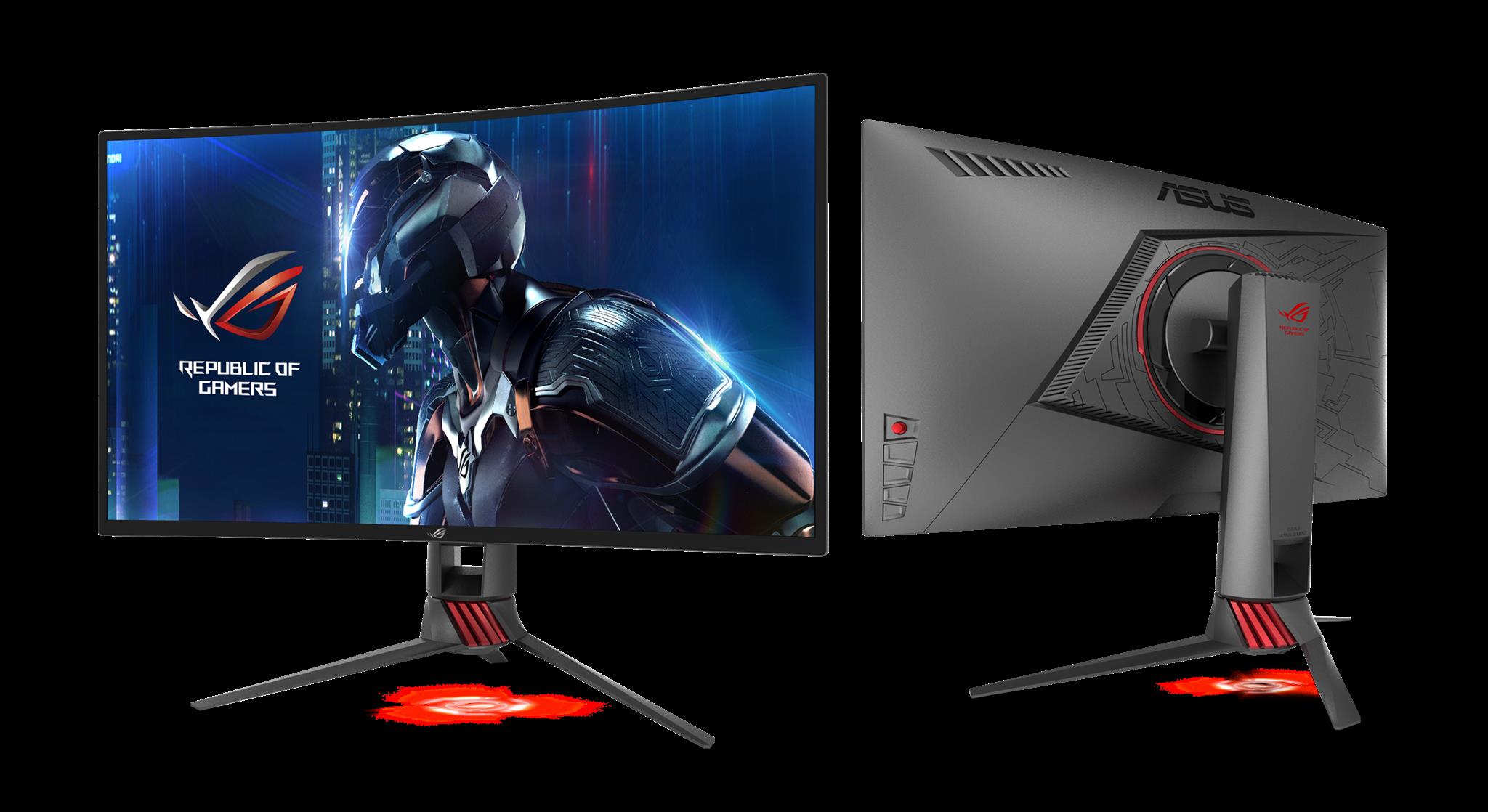 ROG Strix XG27VQ-front&back