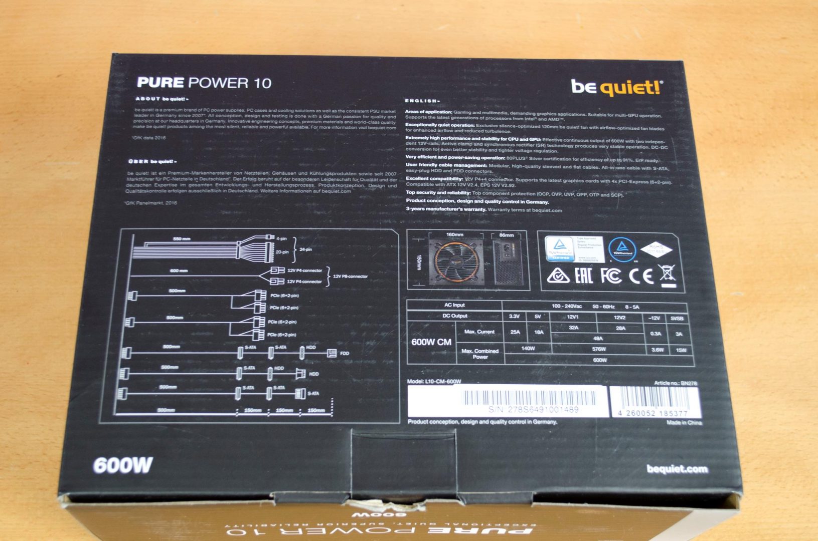 be quiet pure power 10 600w psu_1