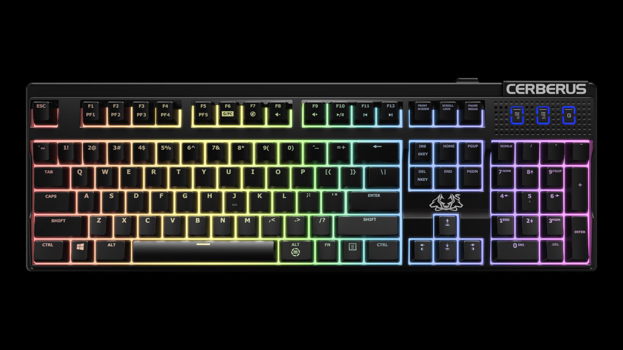 Cerberus Mech RGB gaming keyboard-2