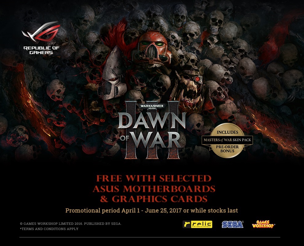 Dawn of War Motherboard Promo