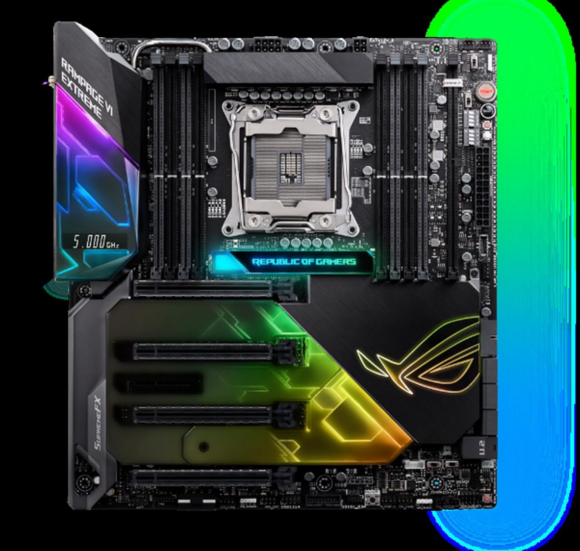 ROG Rampage VI Extreme_2D with Aura