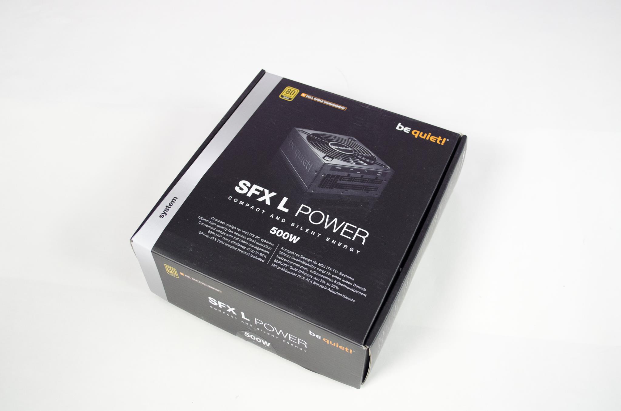 BeQuiet SFX-L Power Alimentation PC 500 W SFX 80PLUS® Gold - Conrad  Electronic France