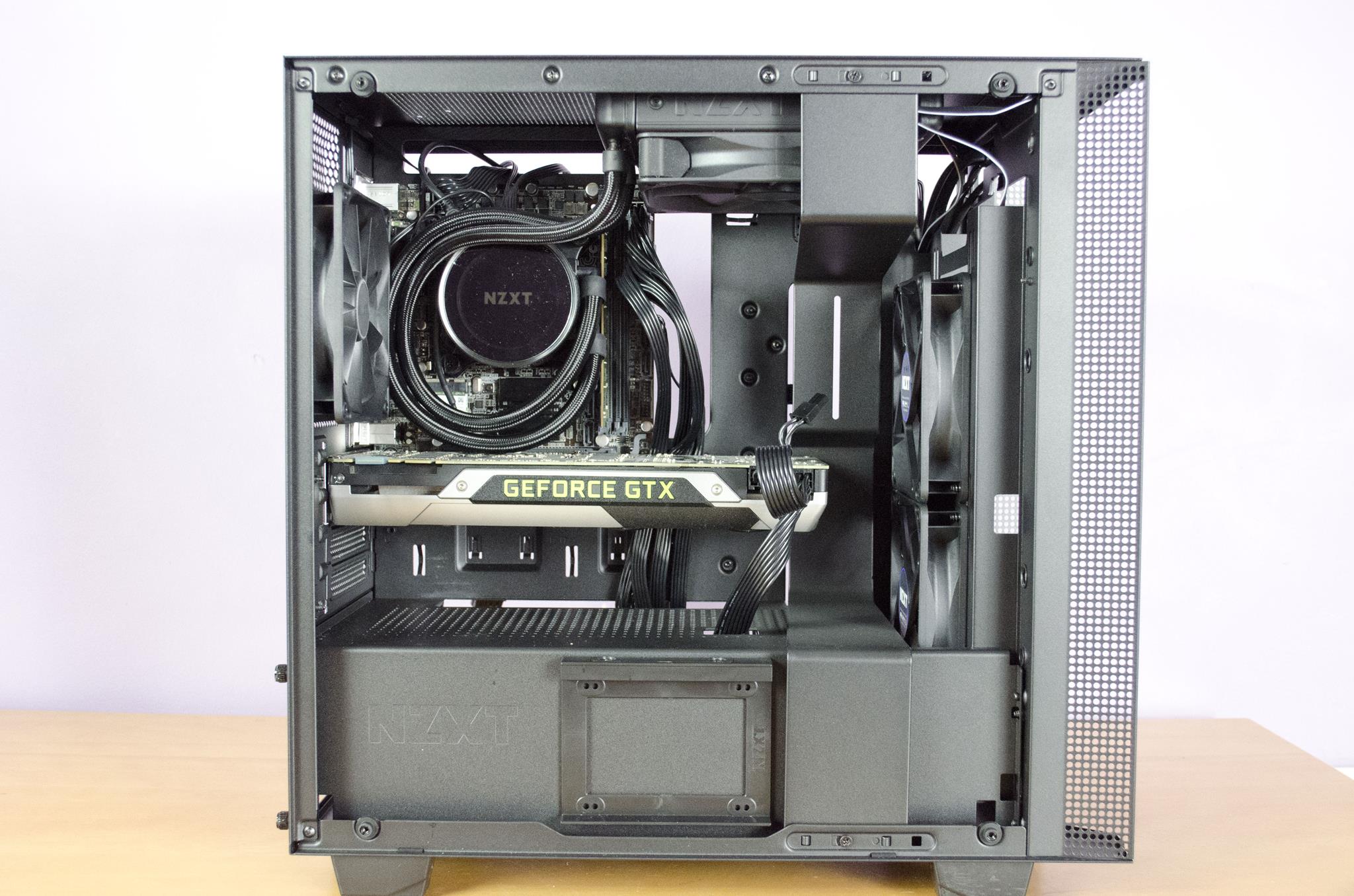 nzxt h400i micro atx pc case 18