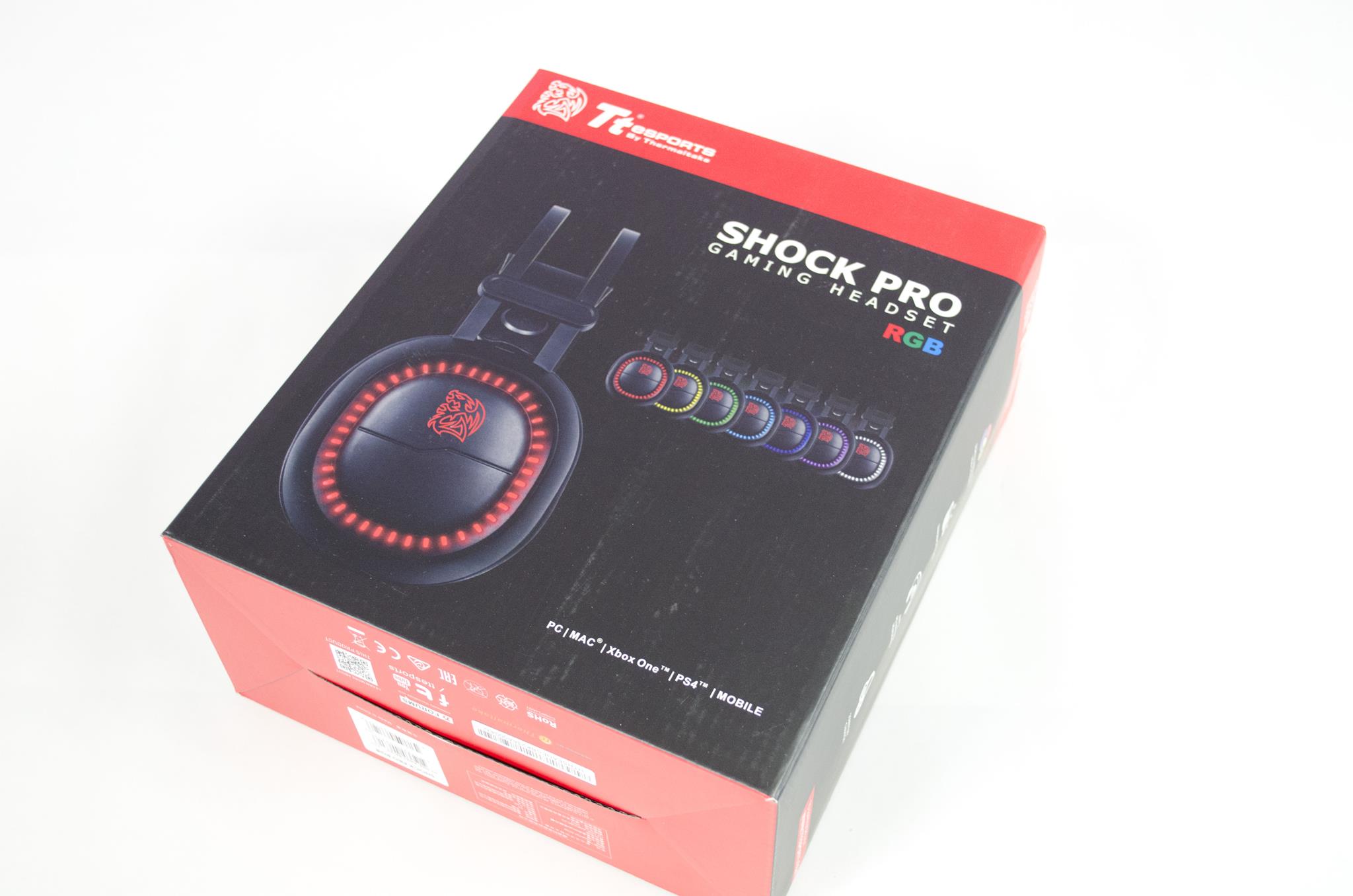 tt esports shock pro rgb headset review