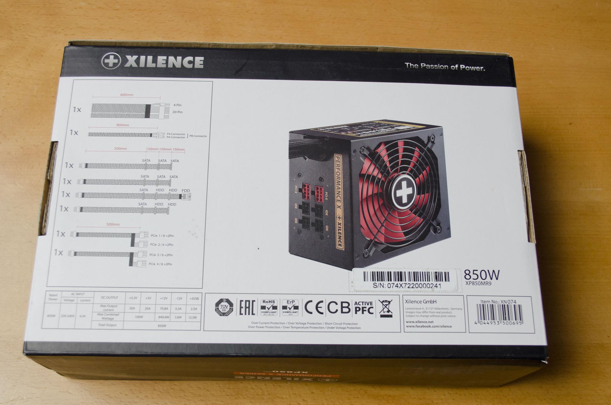 xilence performance x series 850w 1