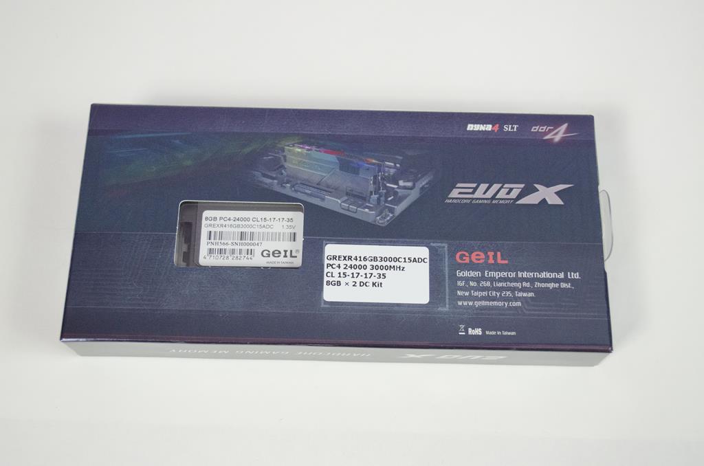 geil Evo X rog certified 1