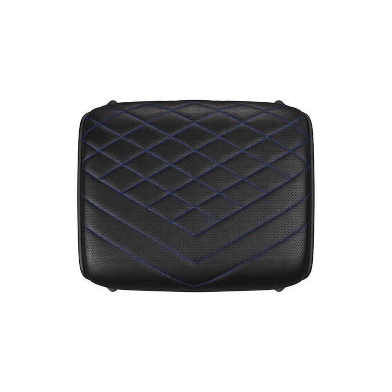 noblechairs Foot Rest PU Black Blue 0010