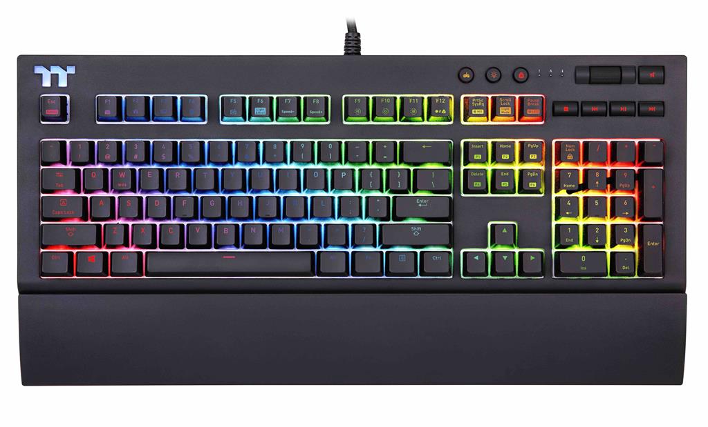 Thermaltake TT Premium X1 RGB Cherry MX Mechanical Gaming Keyboard 1