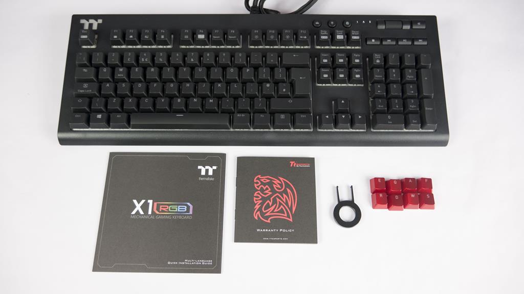 Thermaltake X1 RGB Mechnical gaming keyboard 2