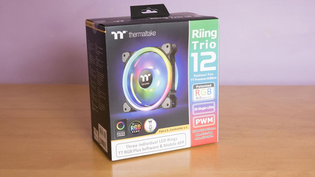 thermaltake riing trio 12 fan review