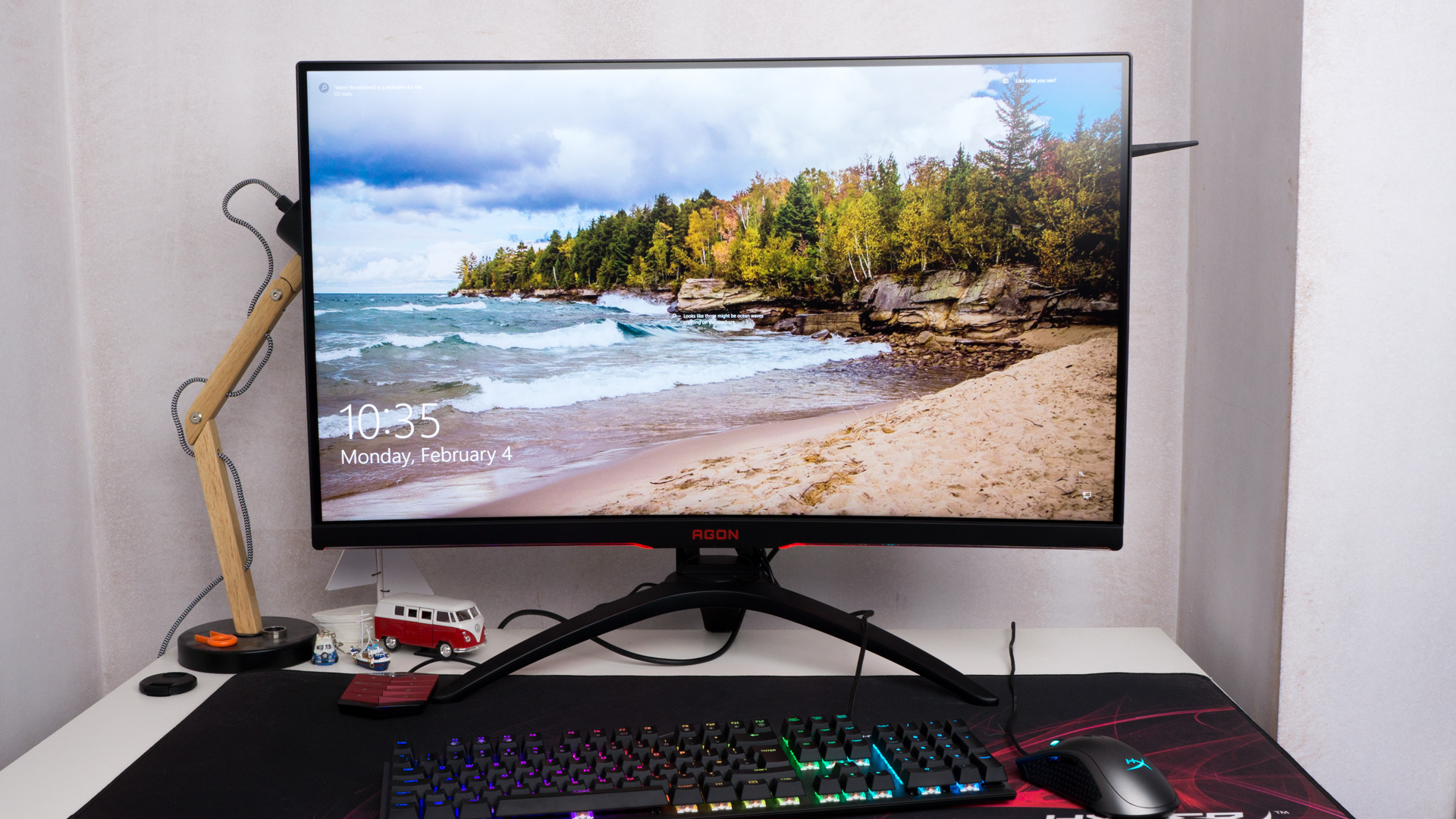 AOC Agon monitor review overall