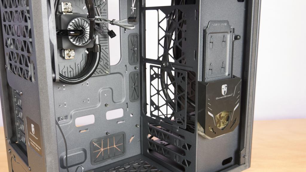 Deepcool Baronkase Liquid Black AIO PC Gaming Case 11 1