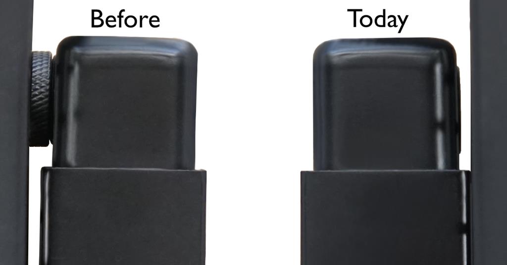 screw plug before and after