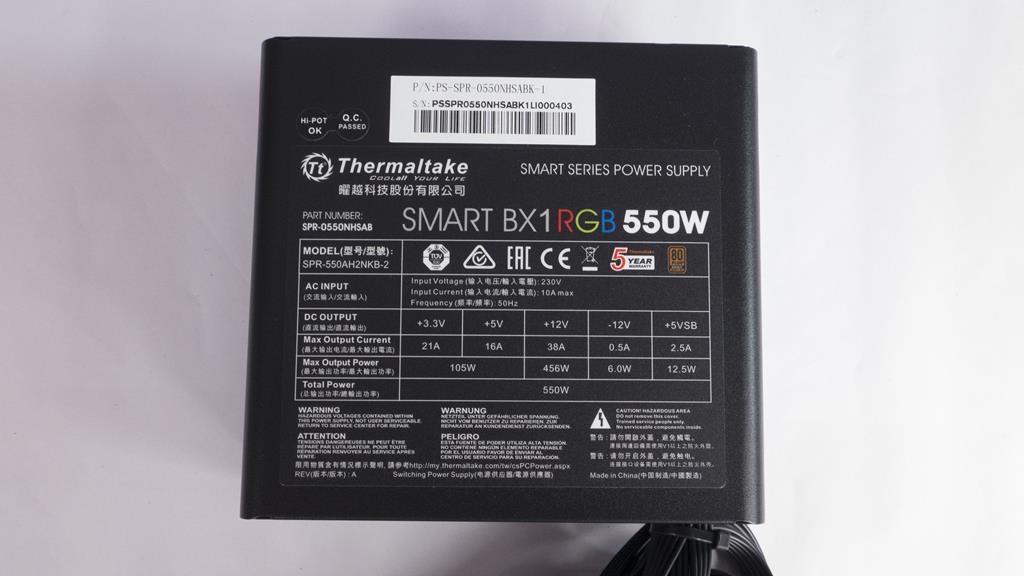 Thermaltake Smart and Smart BX1 PSU Reviews 15