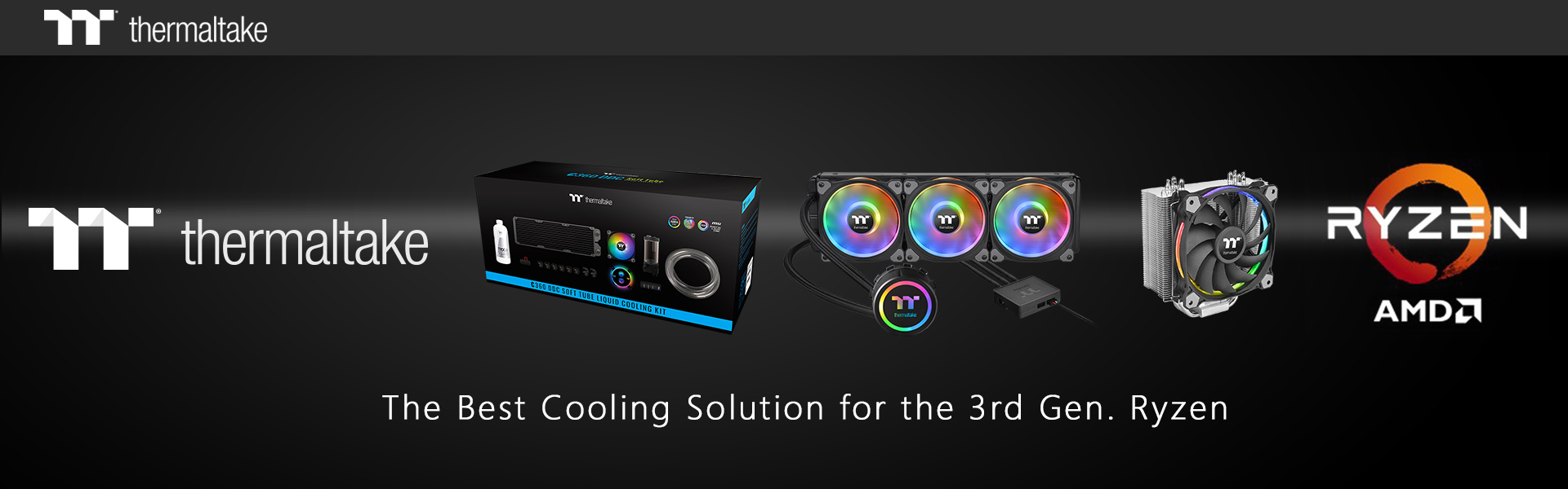 Thermaltake Cooling Solutions Back the Latest Powerful Processors 1