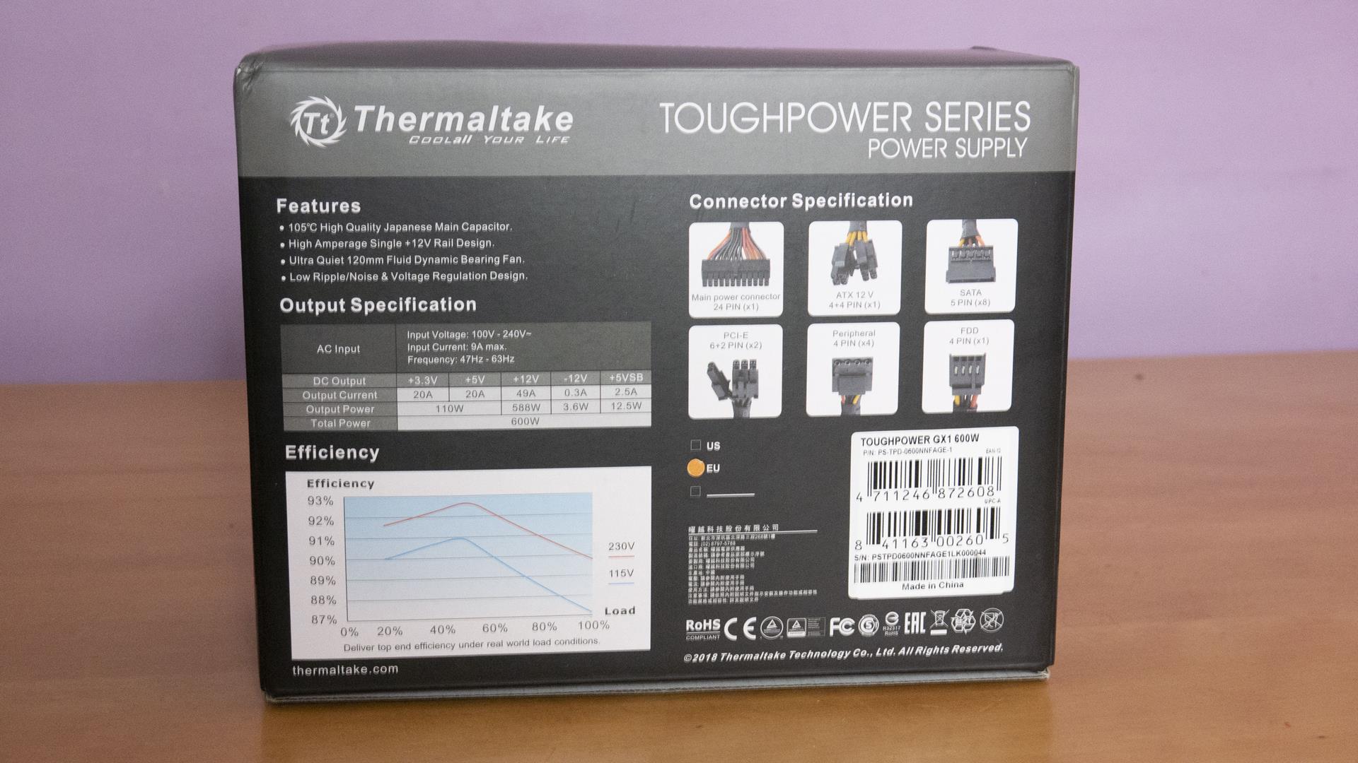 Toughpower GX1 600W PSU Review 1 Copy 1