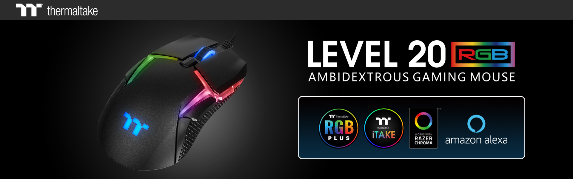 Thermaltake Launches its first Level 20 Gaming Mouse 1