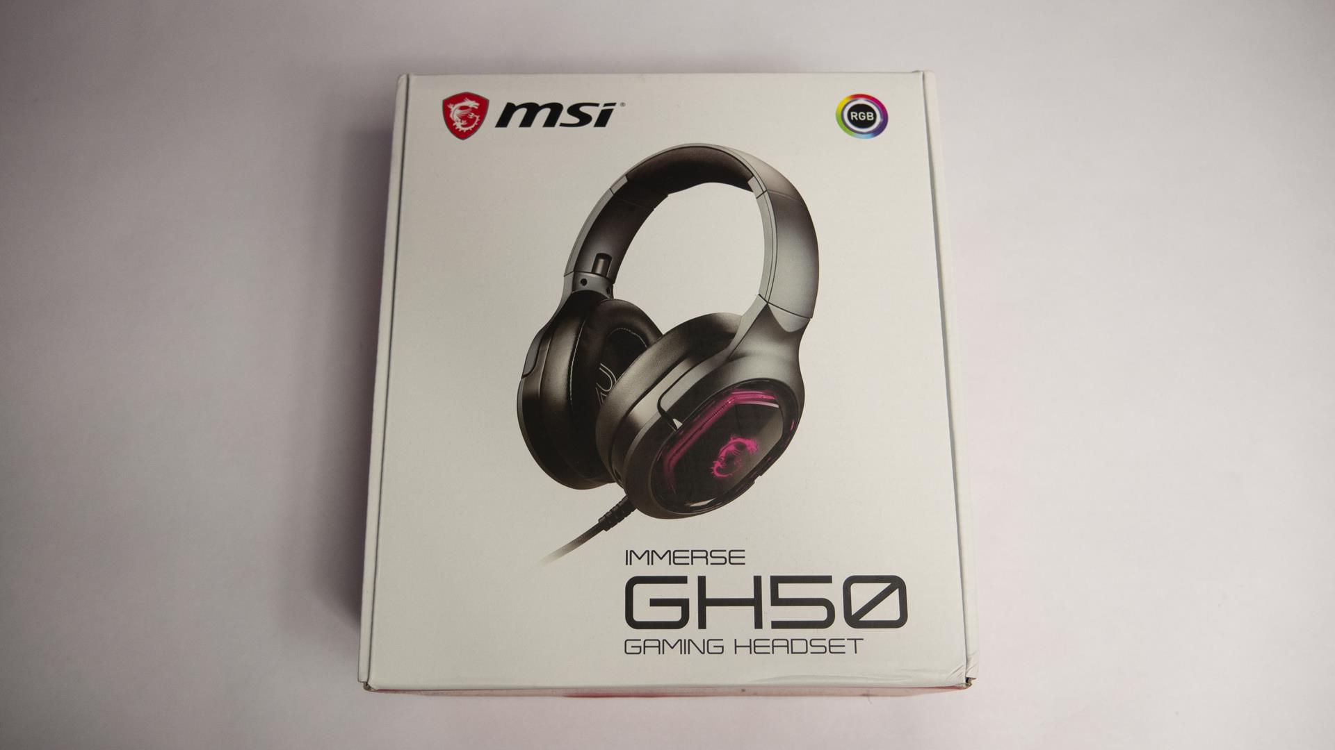 MSI IMMERSE GH50 GAMING HEADSET