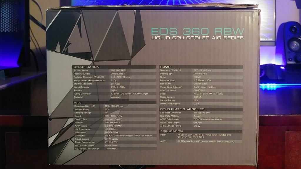 Raijintek EOS 360 3