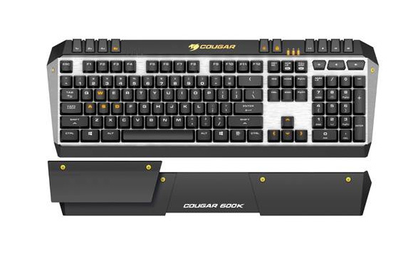 COUGAR launches 600K Gaming Keyboard