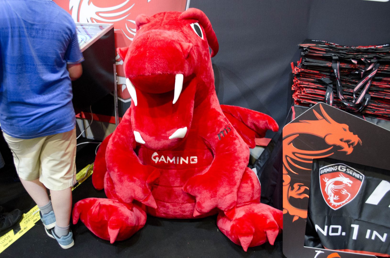 The MSI Booth at Multiplay I55