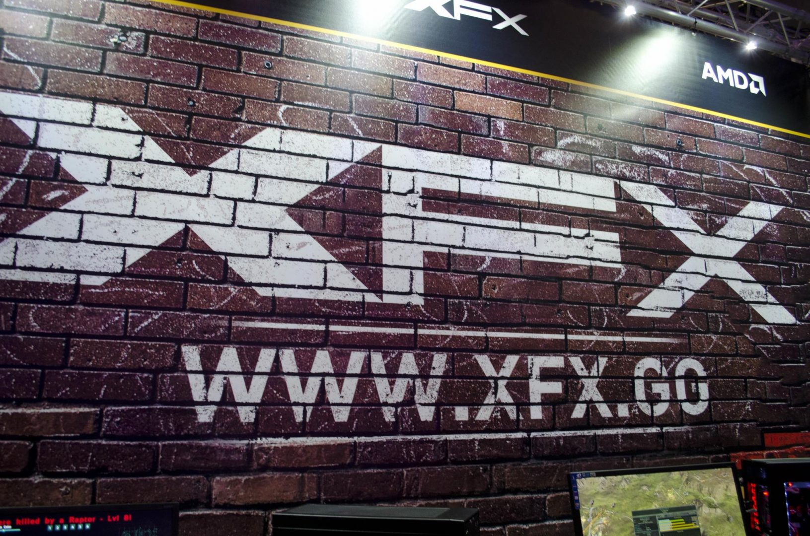 The XFX Booth at Multiplay Insomnia I55