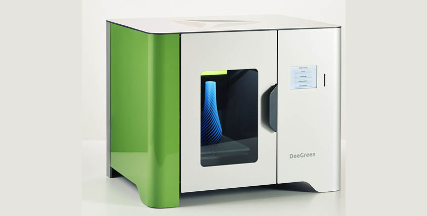 DeeGreen 3D Printer from be3D Goes Global
