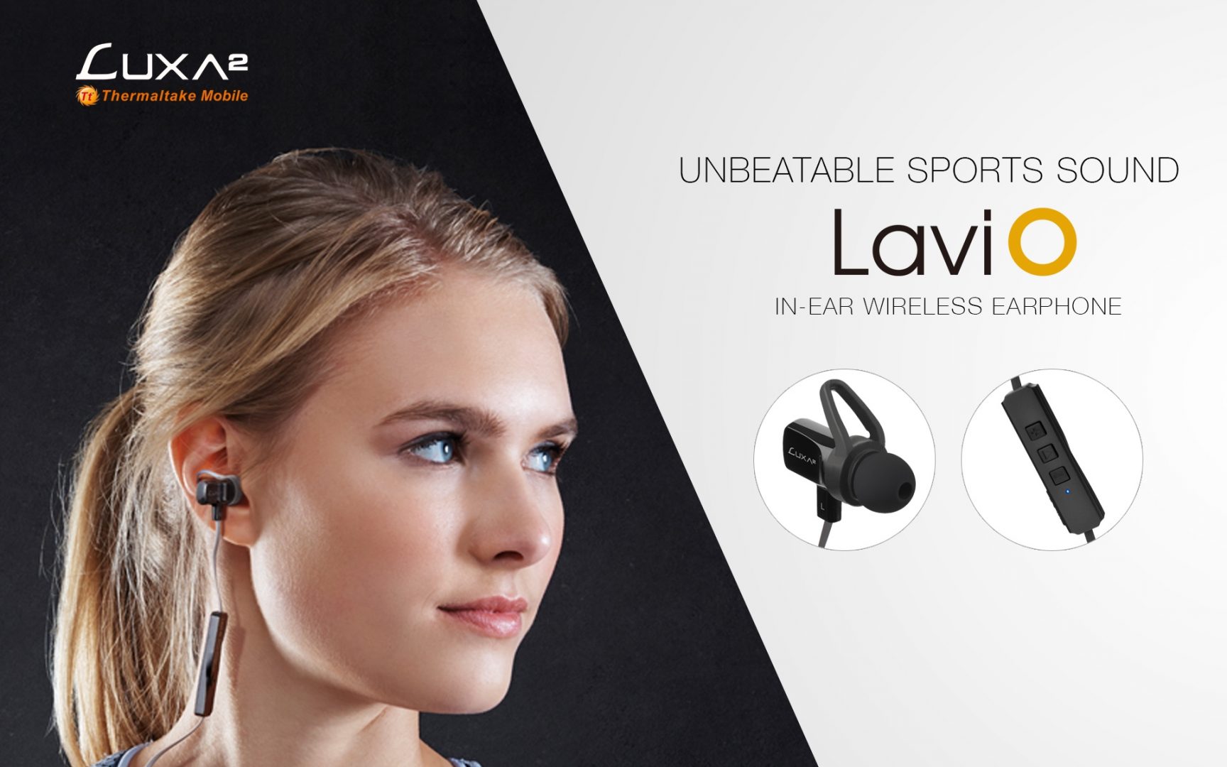 Meet The New LUXA2 Lavi O In-ear Sports Wireless Earphone