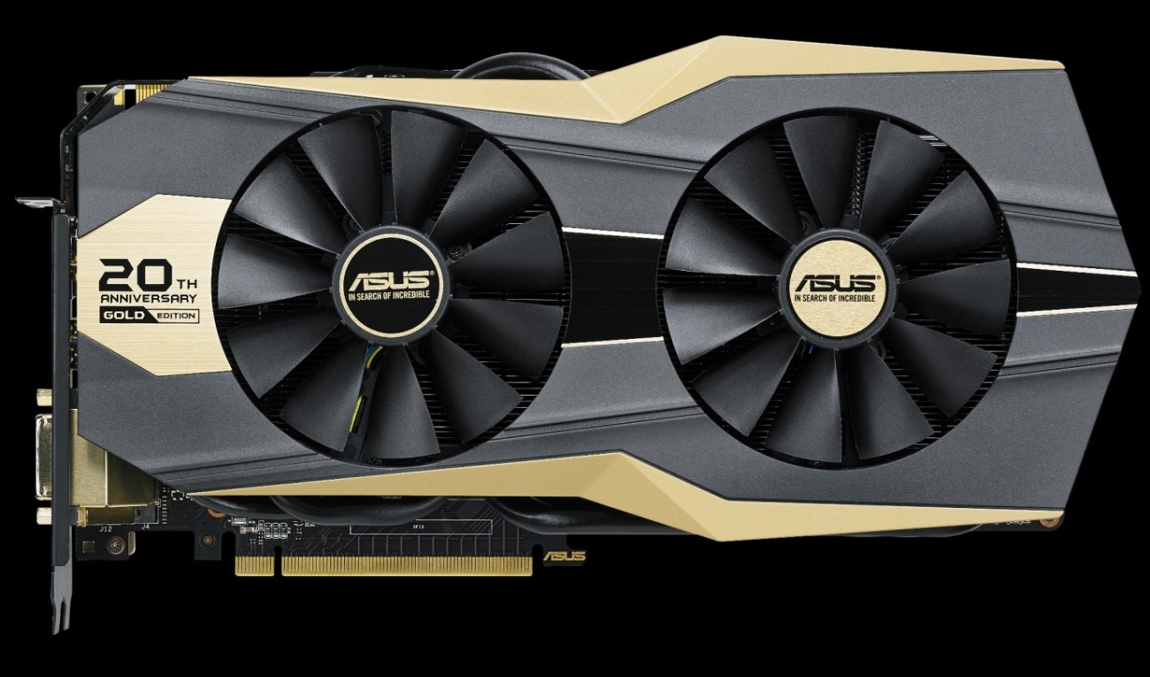 ASUS ANNOUNCES GEFORCE GTX 980 TI 20TH ANNIVERSARY GOLD EDITION