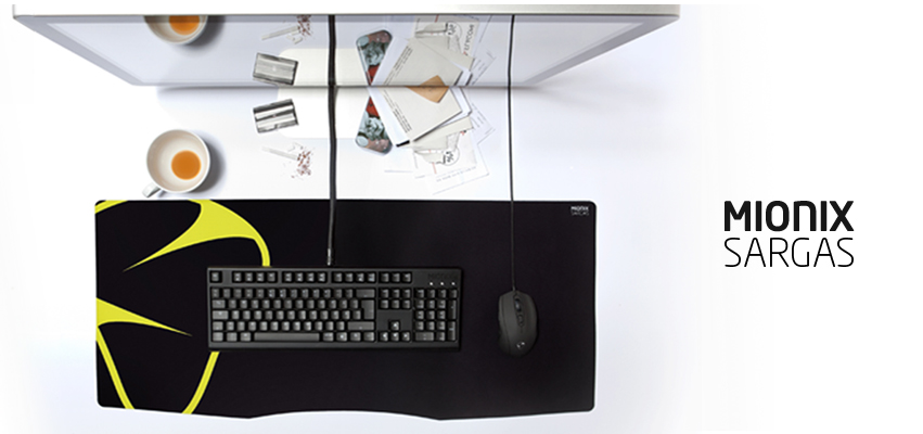 Mionix Launches the Sargas Gaming Mousepad Line
