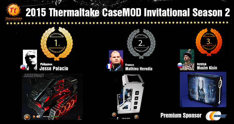 2015 Thermaltake Case Mod Season 2 Winners Announced