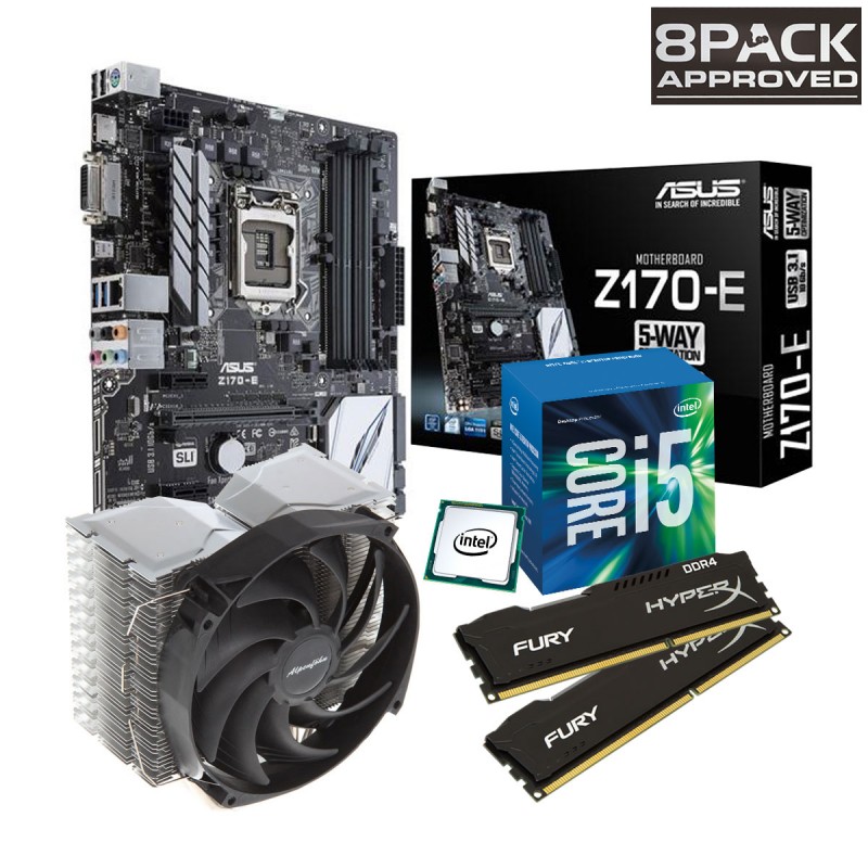 Overclockers UK Release 8PACK Approved Skylake Gaming Bundle