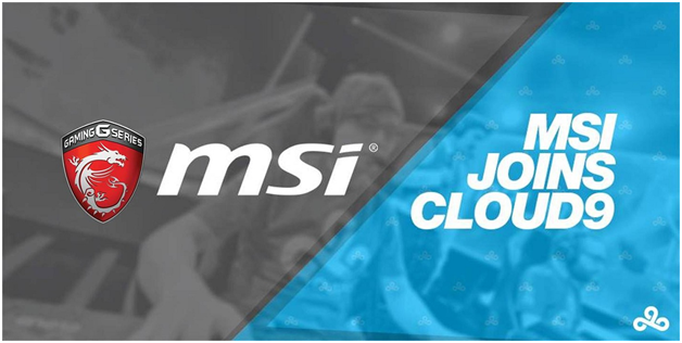 MSI ANNOUNCES EXCLUSIVE PARTNERSHIP WITH CLOUD9 ESPORTS