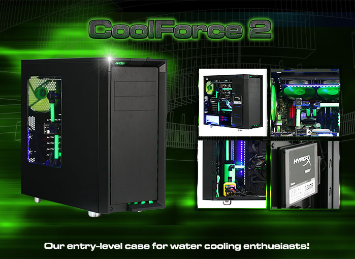 Nanoxia Releases CoolForce 2 PC Case