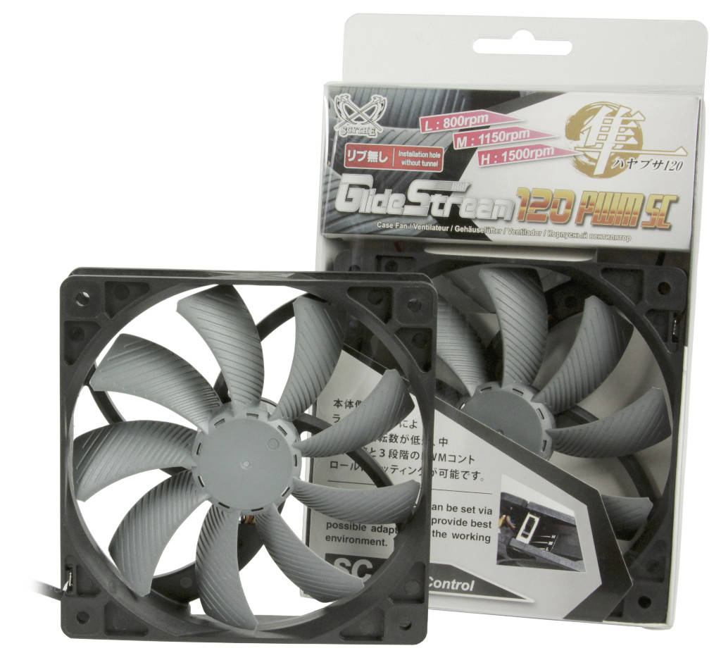 Scythe launches GlideStream 120 PWM SC fan