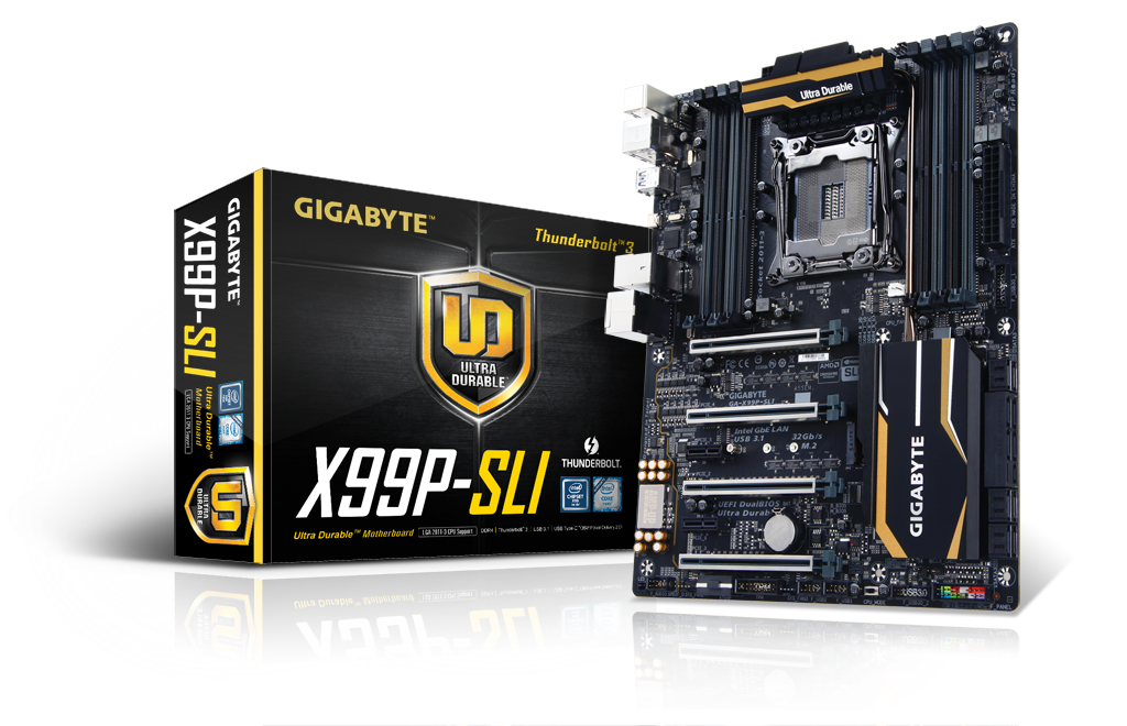 GIGABYTE Gets World’s First Intel® Thunderbolt™3 Certified X99 Motherboard